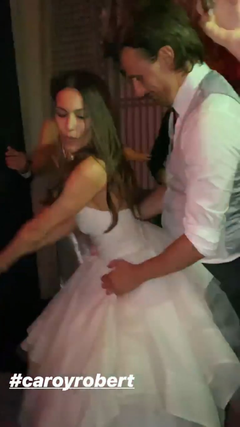 Toda la intimidad de la divertida fiesta de casamiento de Pampita y Roberto García Moritán por dentro