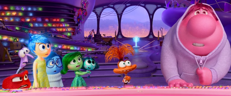 Todas las emociones de Intensa-Mente 2 (Foto: gentileza Disney-Pixar)