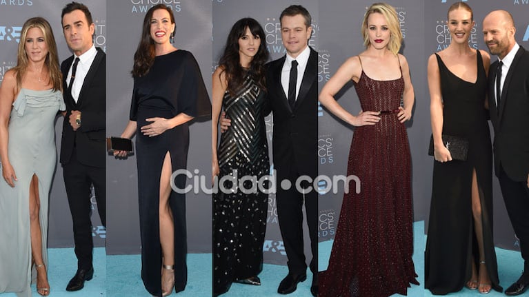 Todas las estrellas en los Critics' Choice Awards (Fotos: AFP).
