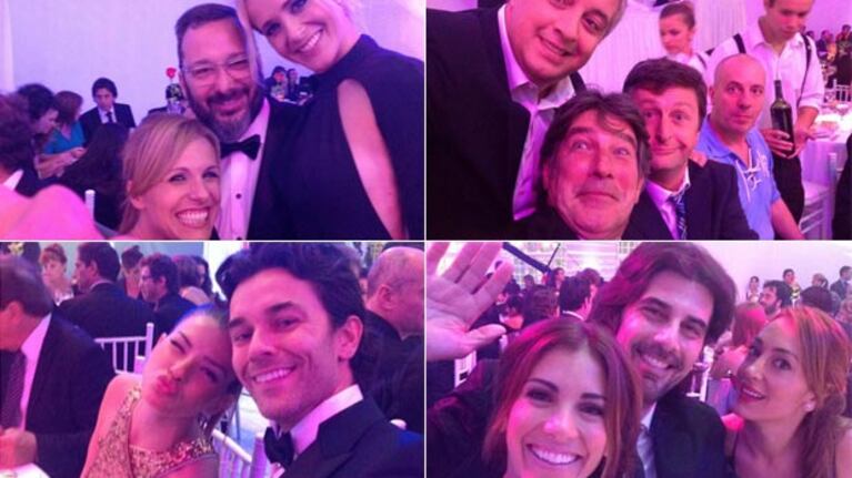 Todas las fotos de la intimidad de la gran fiesta de Telefe. (Foto: Twitter)