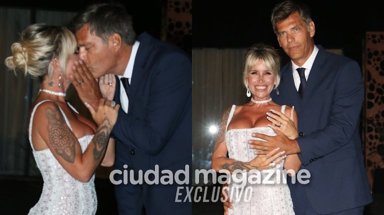 Todas las fotos del casamiento de Florencia Peña y Ramiro Ponce de León (Fotos: Movilpress)