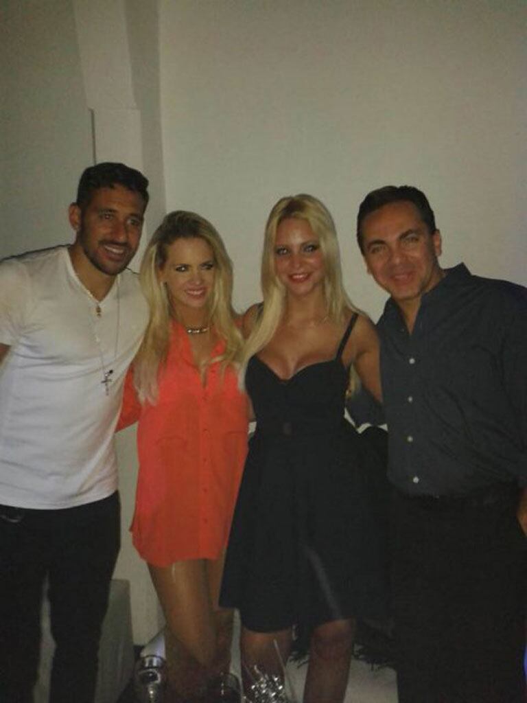 Todas las fotos del cumple de Jonás Gutiérrez (Fotos: Twitter). 