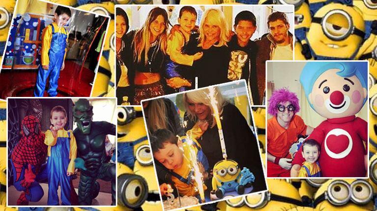 Todas las fotos del cumpleaños de Thiago, el hijo de Nazarena (Fotos: Instagram).