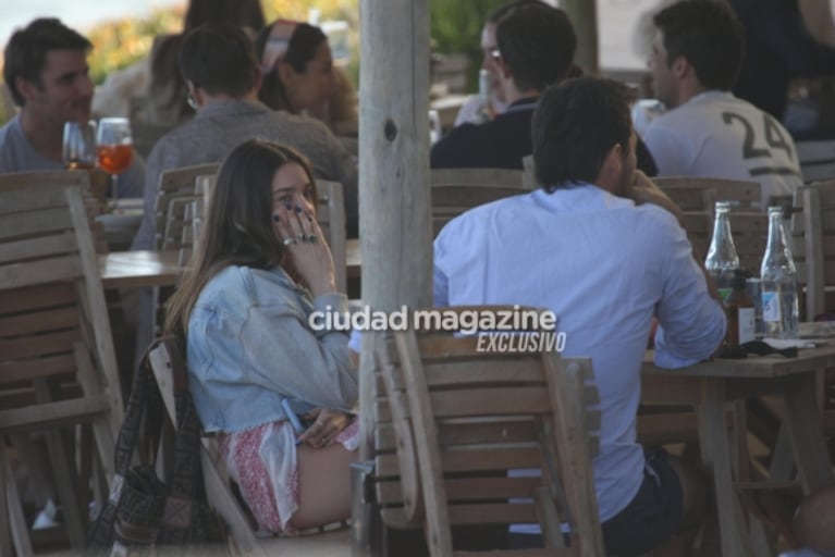 Todas las fotos: Nacho Viale y Lucía Celasco, juntos en Punta del Este