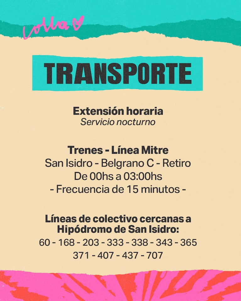 Todo lo que tenés que saber sobre Lollapalooza Argentina 2026