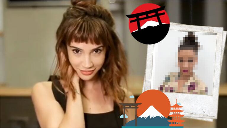 ¡¿Todo lo queda bien?! El singular look “geisha nipón” de Celeste Cid: Un paseíto por Japón