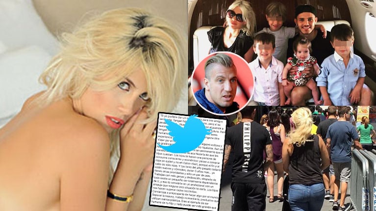 Todos hablan de ella y Wanda Nara se expresó en Twitter (Fotos: Web).