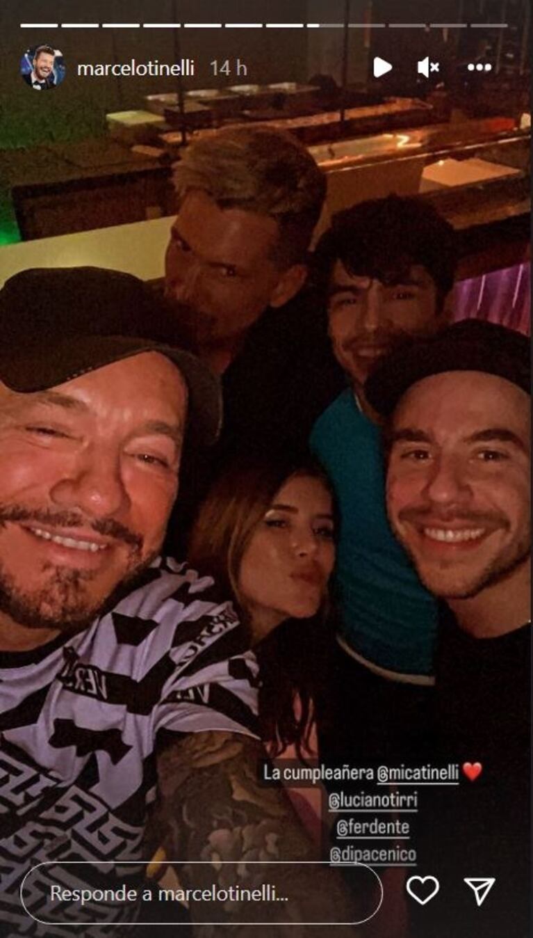 Todos los detalles de la fiesta de cumpleaños de Mica Tinelli con familia y amigos en Buenos Aires