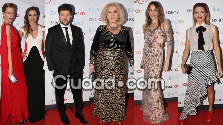 Todos los famosos en la gala solidaria de ALPI (Fotos: Movilpress).