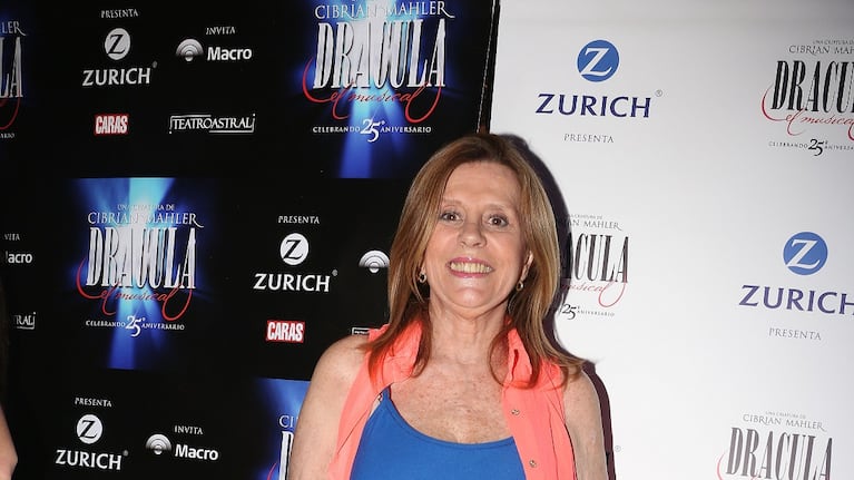 Todos los famosos presentes en el estreno de Drácula, el musical. Foto: Prensa.