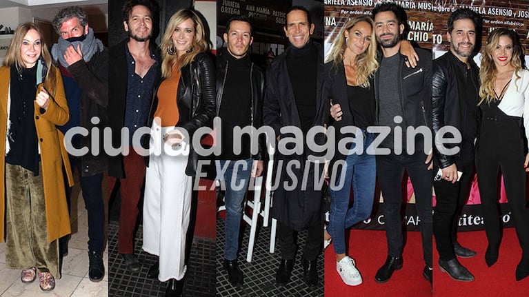 Todos los famosos que fueron al estreno de la obra "Perdida Mente" (Fotos: Movilpress).