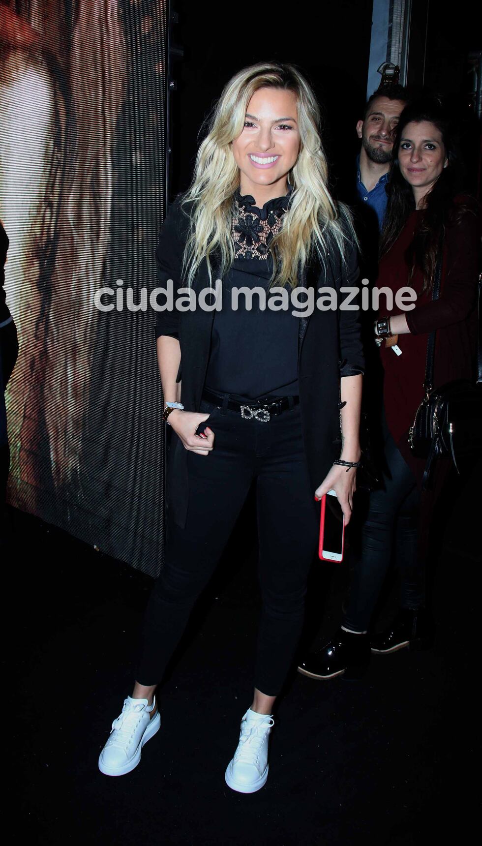 Todos los famosos que fueron al mega recital de Shakira  (Fotos: Movilpress).