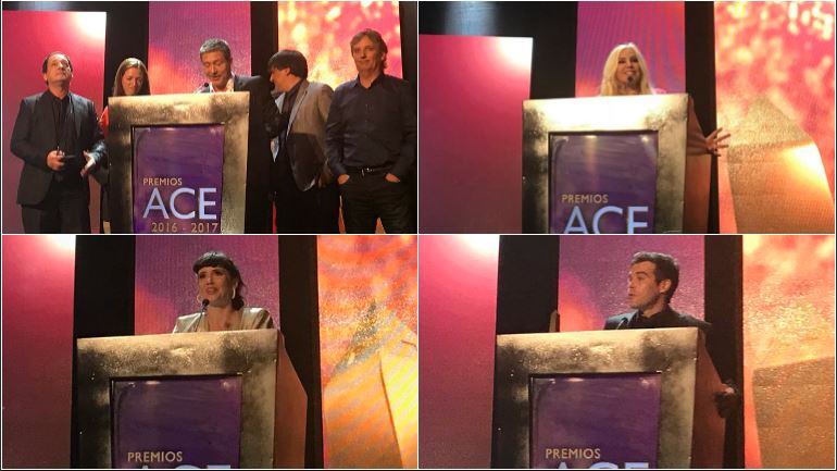 Todos los ganadores de los Premios Ace 2017: Suar, Chavez, Susana, Siciliani, Solá, Cabré y el Oro fue para Santiago Doria