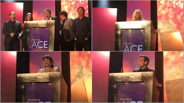 Todos los ganadores de los Premios Ace 2017: Suar, Chavez, Susana, Siciliani, Solá, Cabré y el Oro fue para Santiago Doria