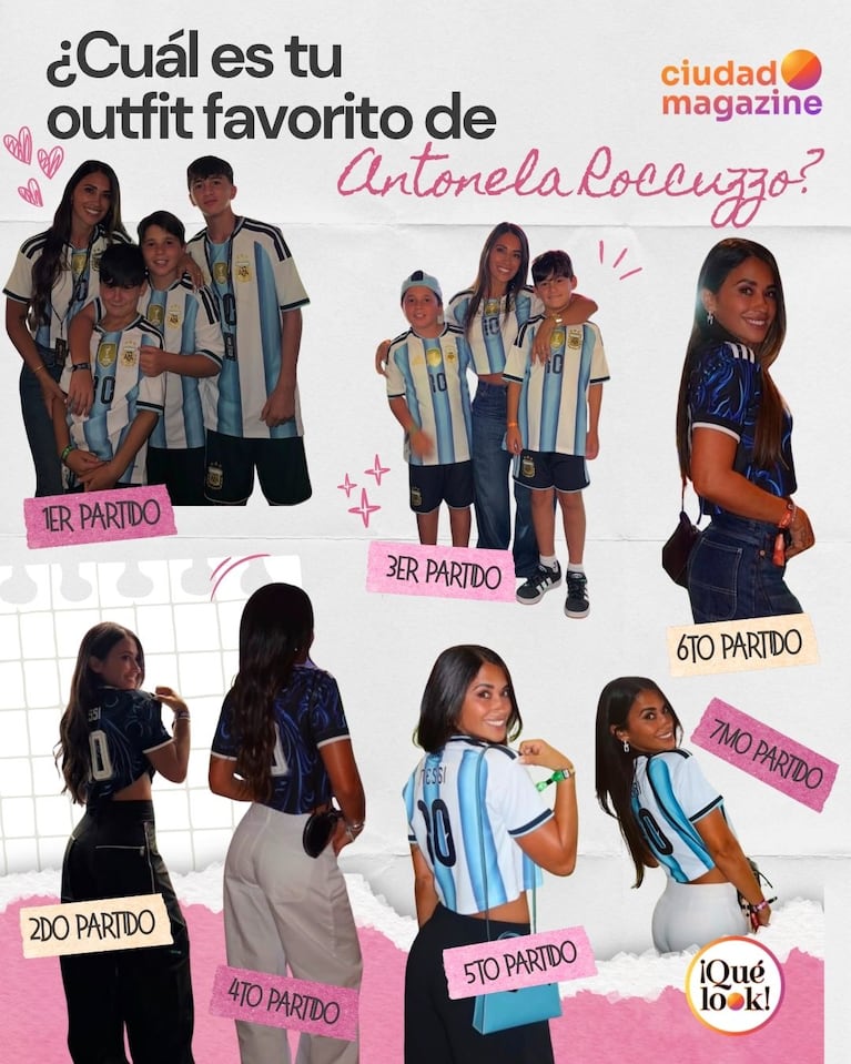 Todos los looks de Antonela Roccuzzo en la Copa Mundial de la FIFA 26™ (Foto: Ciudad Magazine).