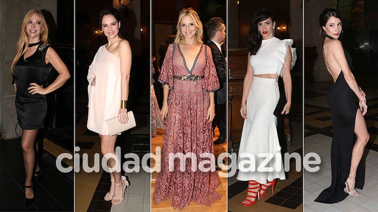 Todos los looks de las diosas en los Premios Hugo a lo mejor del musical en Argentina. (Foto: Movilpress)