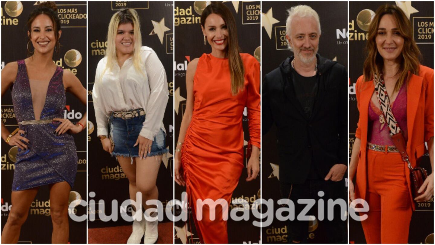 Todos los looks de las figuras en la gran noche de Los Más Clickeados 2019 (Fotos: Musepic)