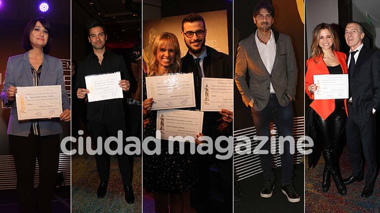 Todos los looks de los famosos en la entrega de diplomas para los Martín Fierro (Foto: Movilpress)