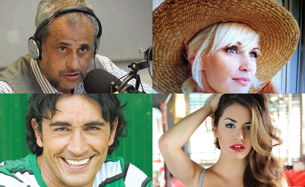 Todos los saludos de los famosos (Fotos: Web). 