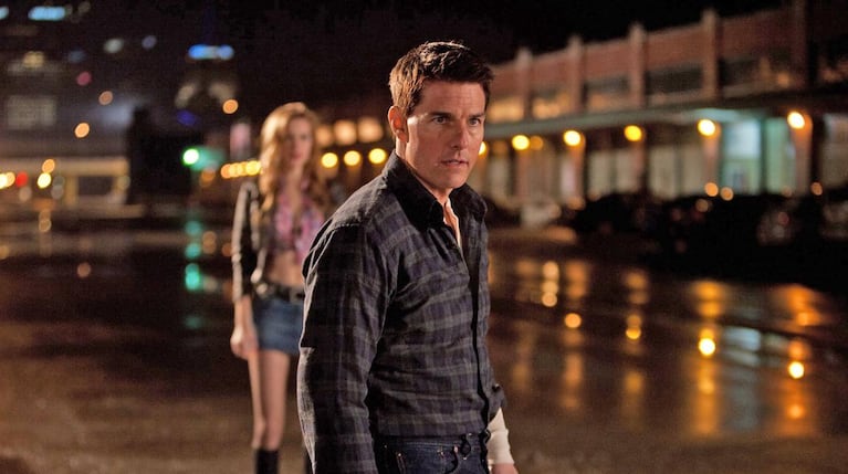 Tom Cruise como Jack Reacher en Never Go Back, la segunda adaptación de una novela de Lee Child.