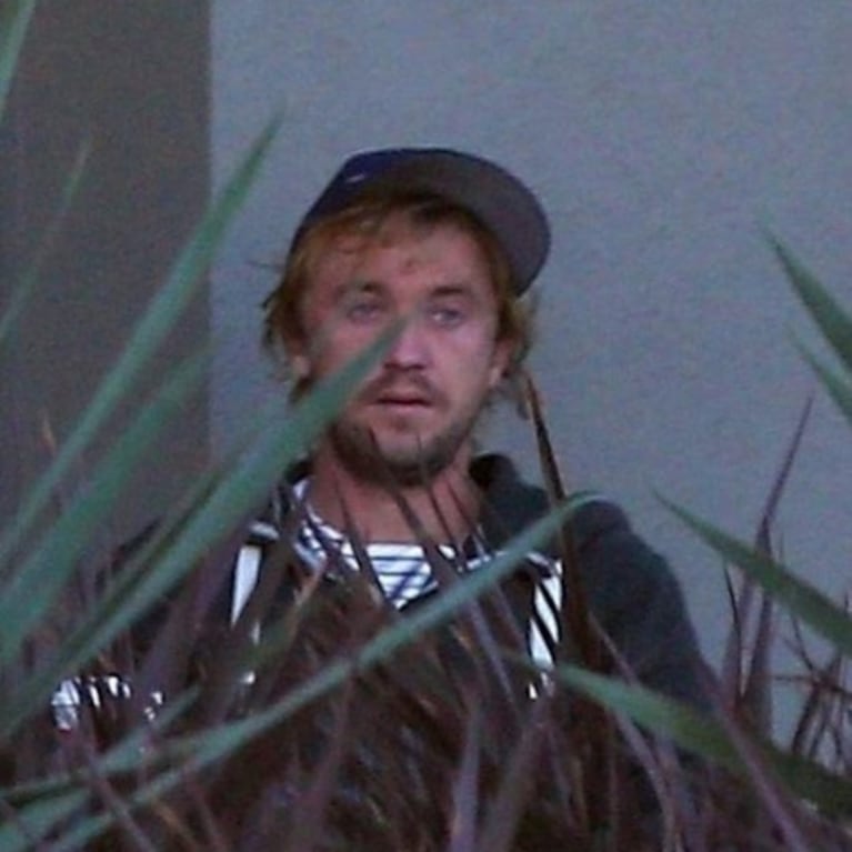 Tom Felton estaba irreconocible durante una salida en L.A