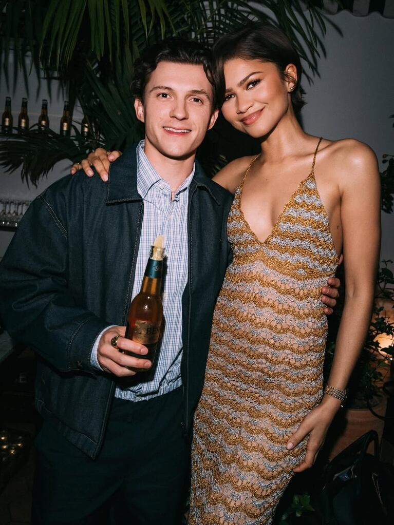 Tom Holland crea una bebida inspirada en Zendaya.  Credito: Instagram
