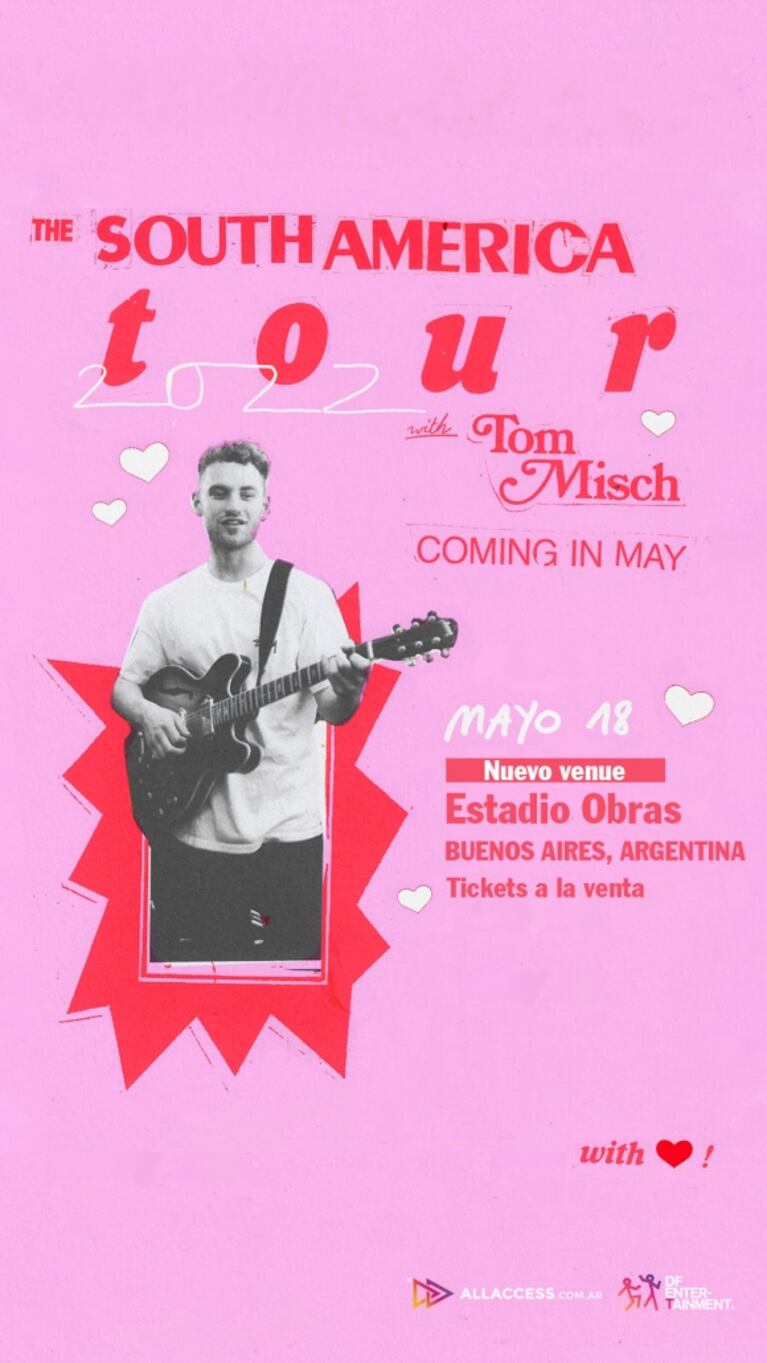 Tom Misch en Argentina 2022 cambia de lugar: cuándo comprar y cuál es el precio de las nuevas entradas