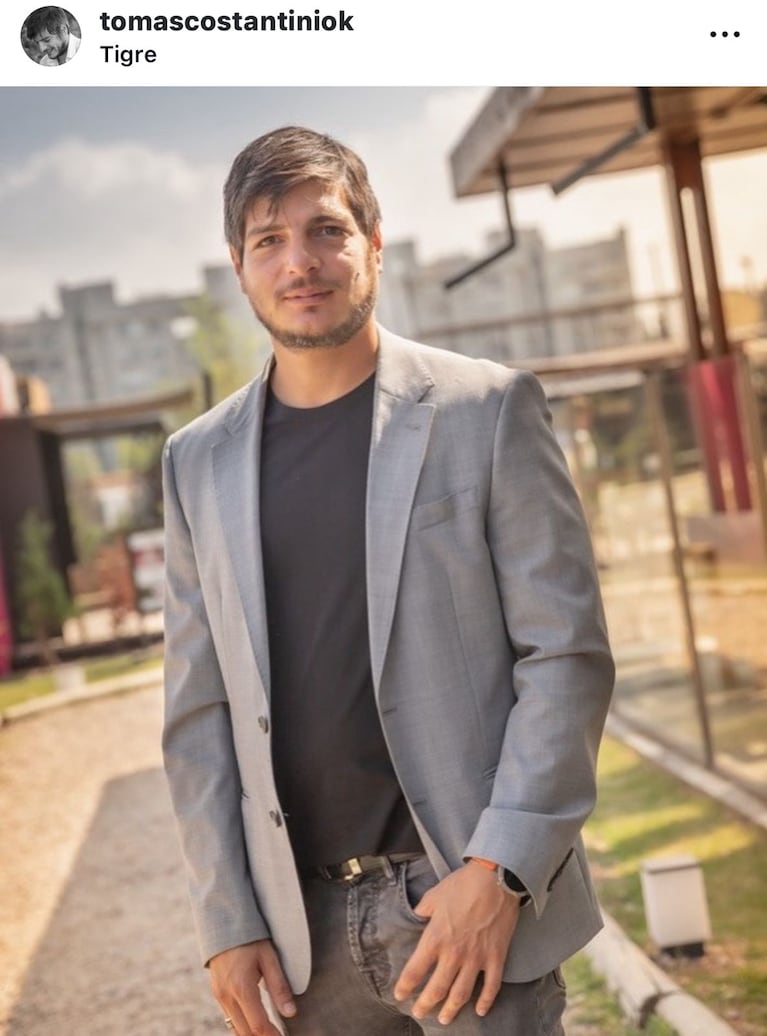 Tomás Costantini (Foto: captura de Instagram/@tomascostantiniok).