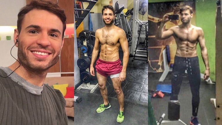 Tomás Dente contó los detalles de su cambio físico (Fotos: Instagram).