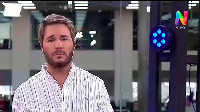 Tomás Dente contra su hermano Fernando Dente (Foto: captura de NET Tv).