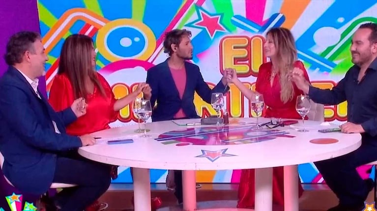 Tomás Dente rezó con su panel por Yanina Latorre y "los panelistas violentos"