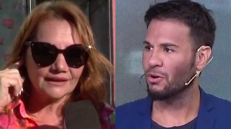 Tomás Dente y nancy Pazos (Foto: captura Net TV y Instagram @nancypazos)