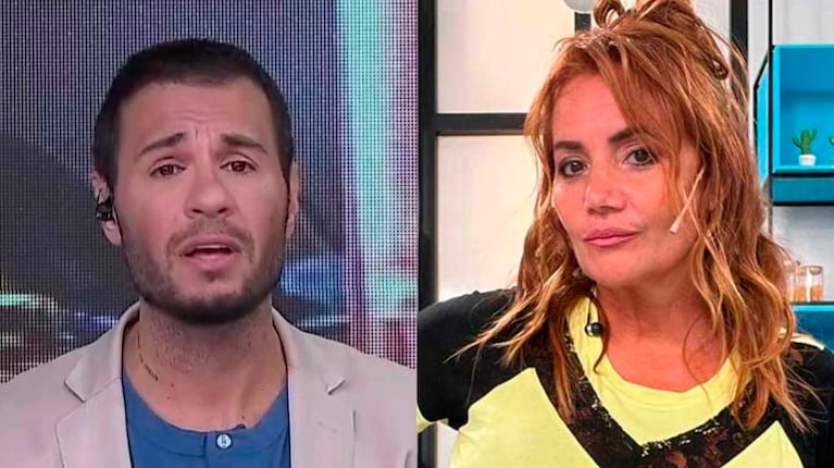Tomás Dente y nancy Pazos (Foto: captura Net TV y Instagram @nancypazos)