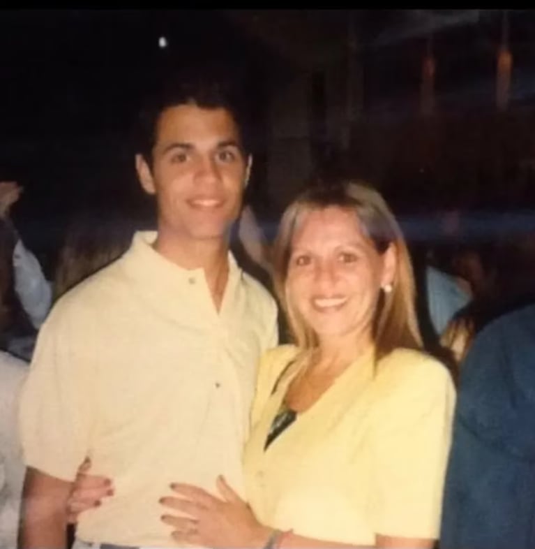 Tomás Dente y su mamá, Ada (Foto: Instagram @tomroxdente)