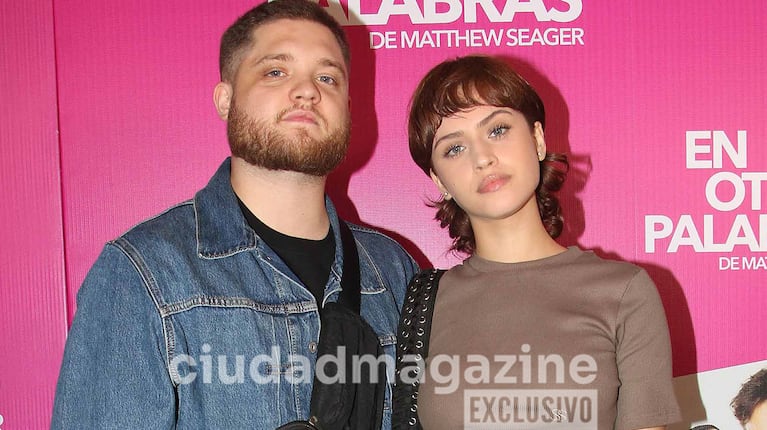 Tomás Kirzner y Ornella D'Elía (Foto: Movilpress).