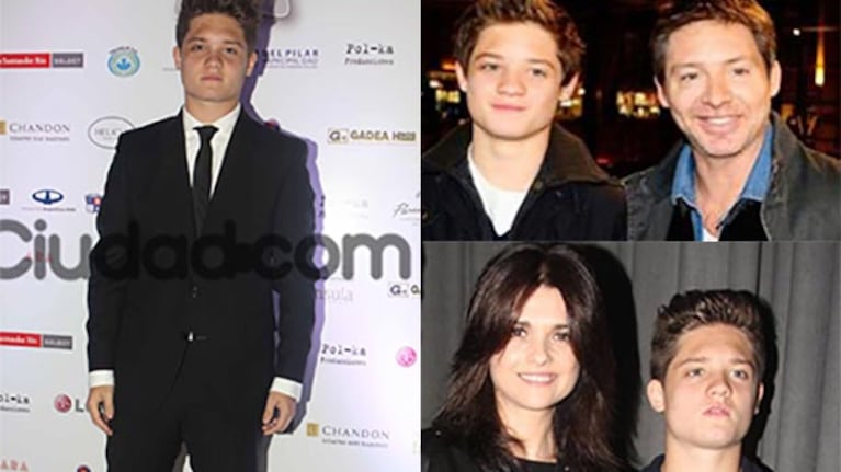 Tomás Suar quiere ser actor y está estudiando. (Fotos: Ciudad.com y Web)