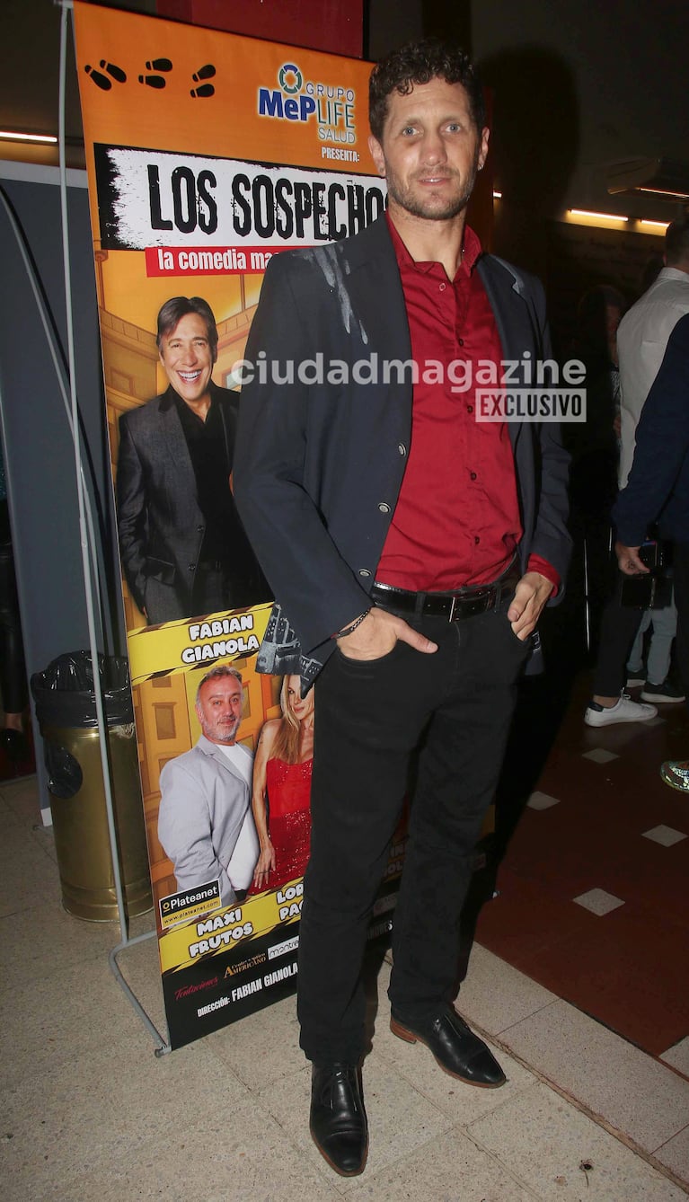 Tony Coggi estrenó Los Sospechosos del Piso 10 (Foto: Movilpress).