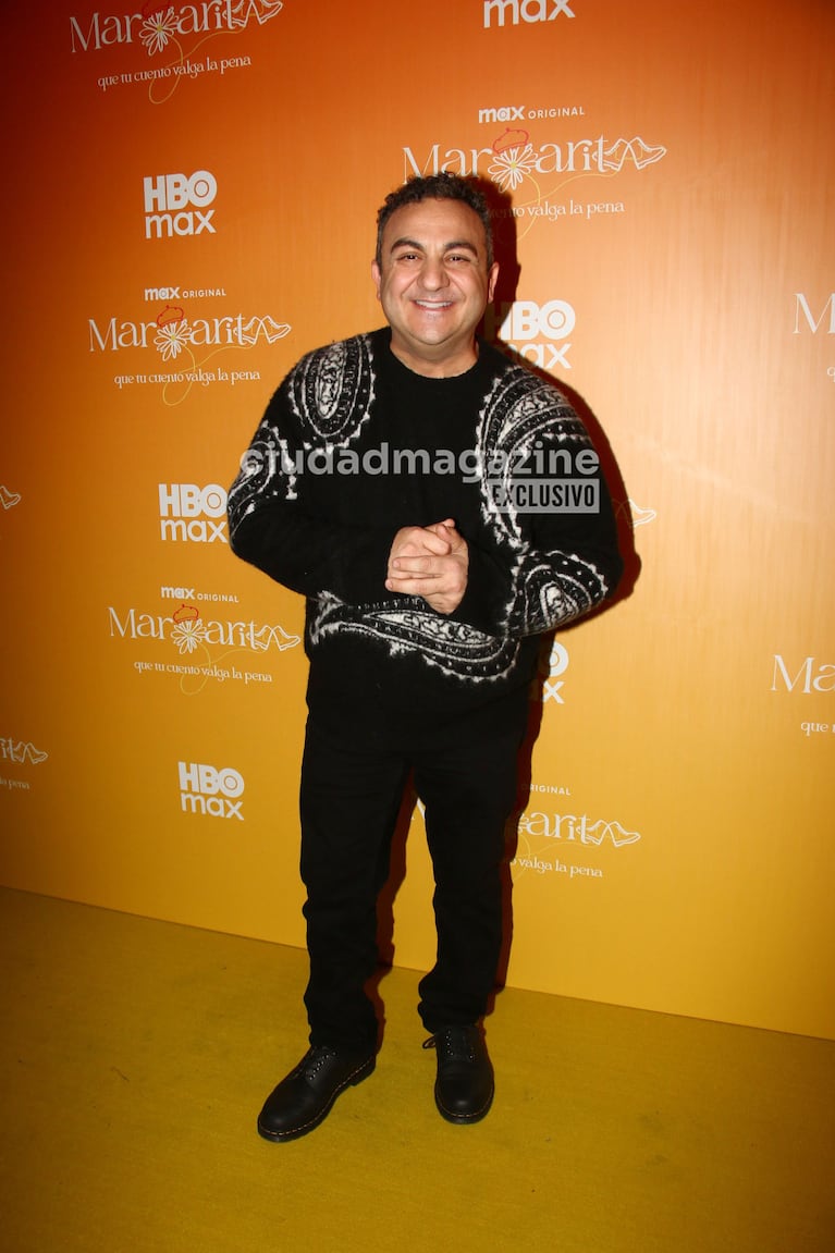 Topa en el estreno de Margarita (Foto: Movilpress).