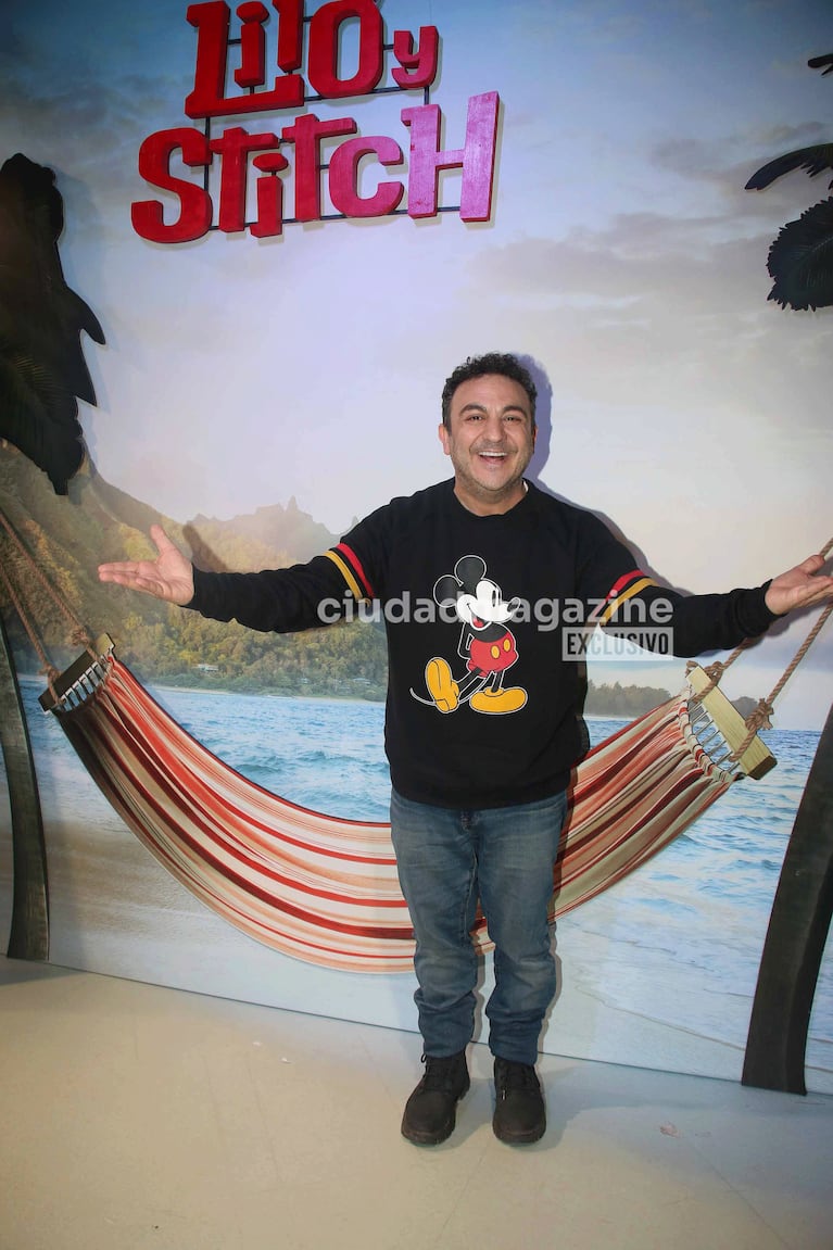 Topa en la premiere de Lilo & Stitch (Foto: Movilpress).