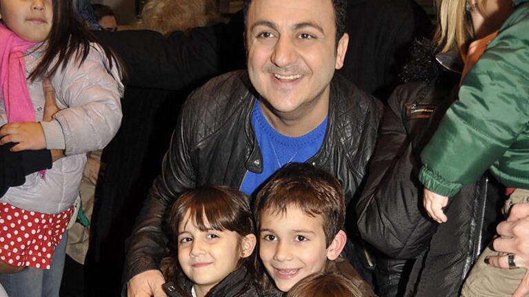 Topa fue a ver Disney on ice (Foto: Jennifer Rubio)