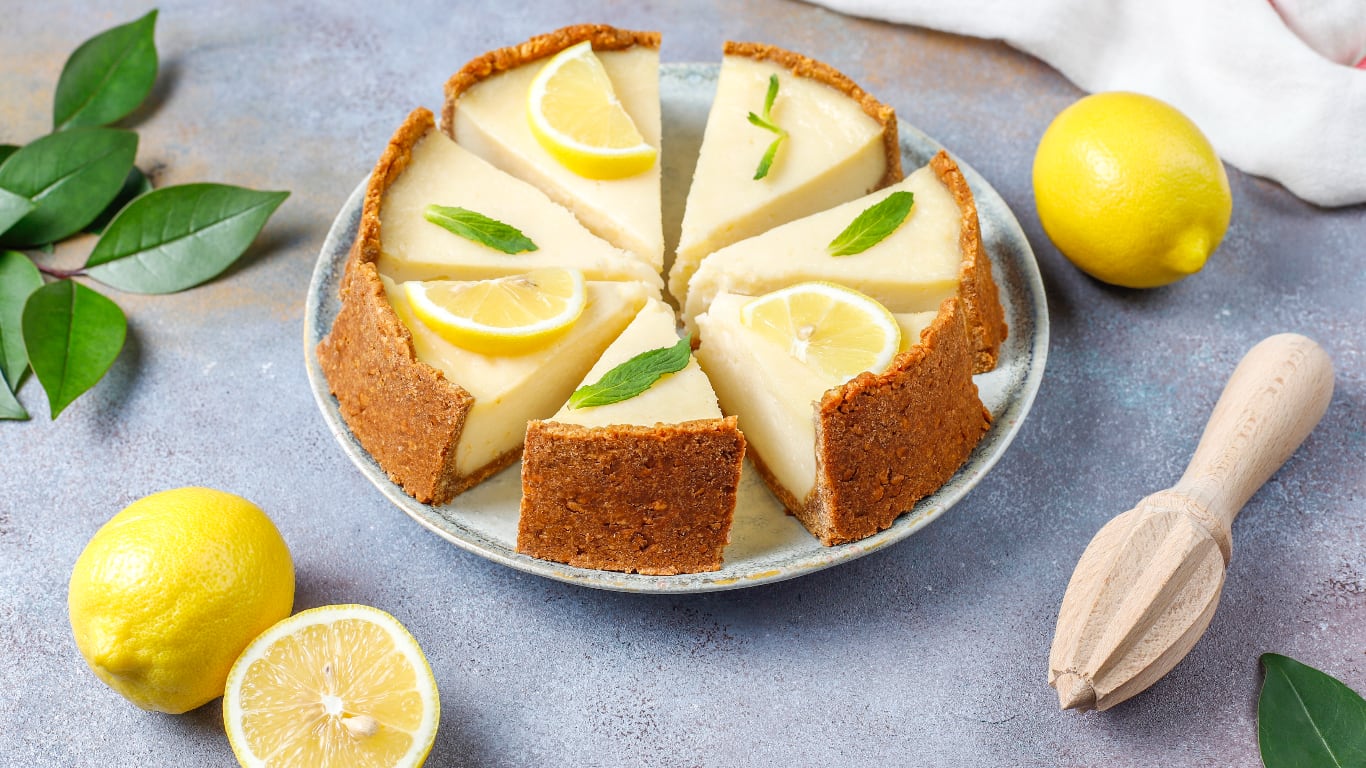Torta de limón sin gluten, celiaquía, recetas