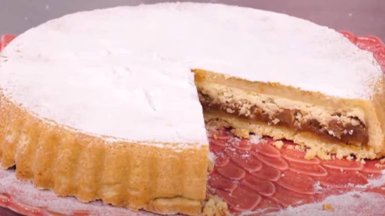 torta, ricota, dulce, leche