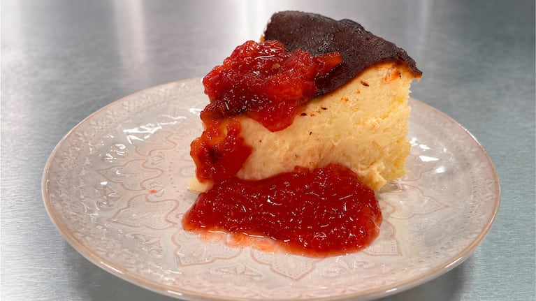 Torta vasca, un clásico para disfrutar lleno de sabor. Foto: Cucinare TV