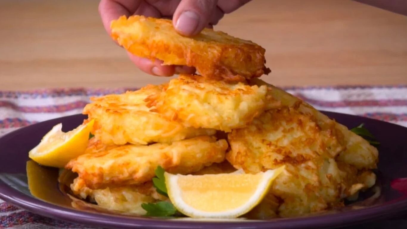 Tortillitas de mandioca y queso