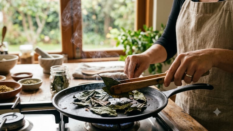 Tostar las hojas de palta: para qué sirve y por qué los expertos lo recomiendan. Foto: IA