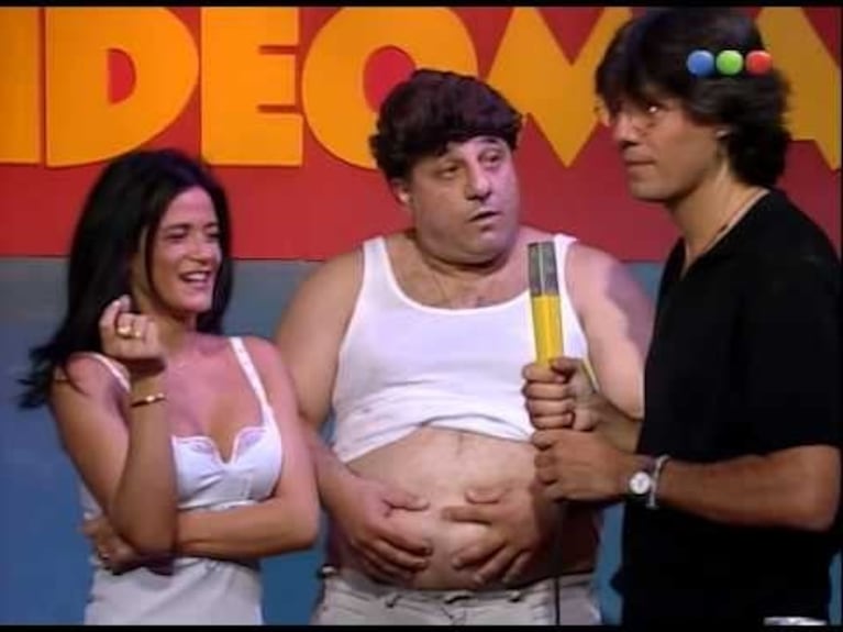 Toti Ciliberto y Marcelo Tinelli. Foto: captura YouTube
