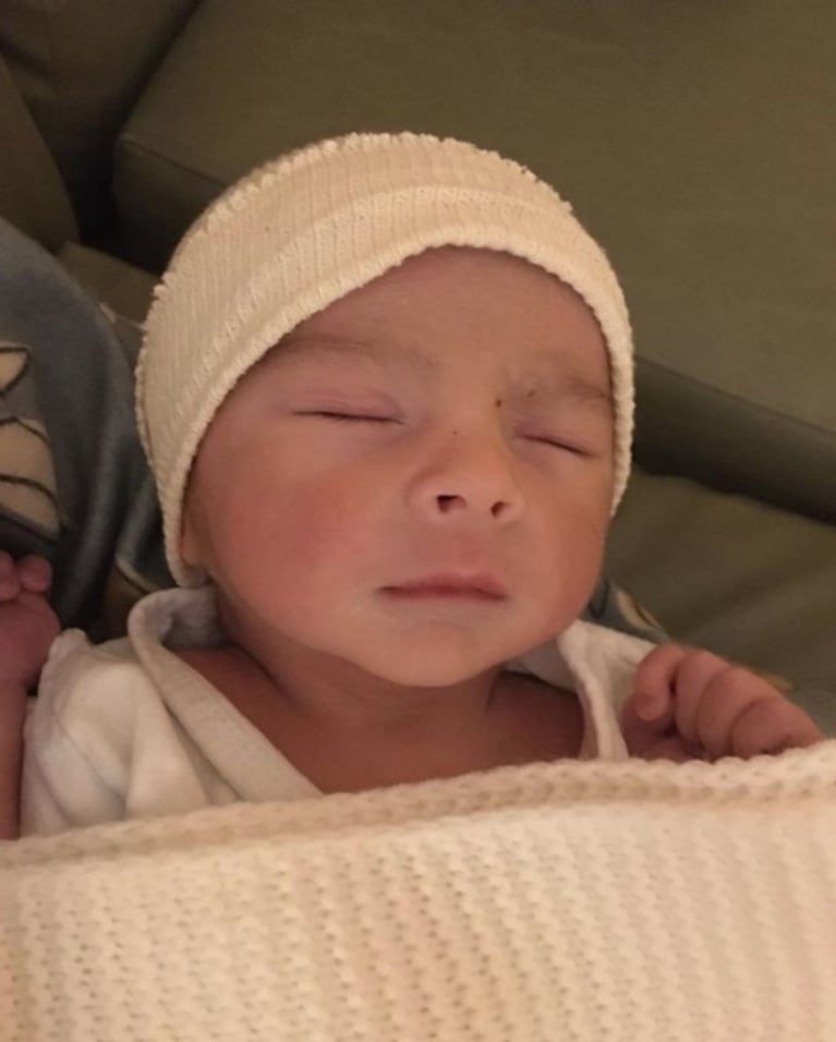 Toti Pasman fue nuevamente papá y mostró a su bebé recién nacido: "Bienvenido"