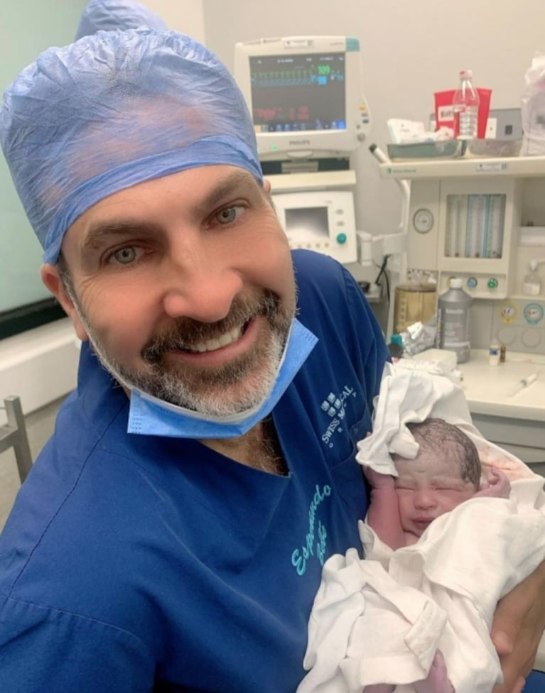 Toti Pasman fue nuevamente papá y mostró a su bebé recién nacido: "Bienvenido"