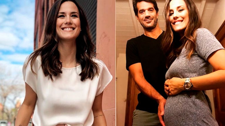 Tras anunciar el embarazo, Luli Fernández mostró su pancita de tres meses y medio: Somos muy afortunados