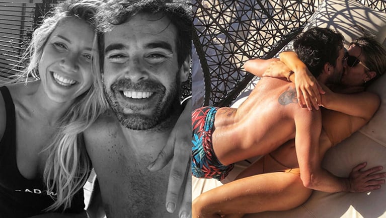 Tras divertirse en Miami, la pareja se mima en México.